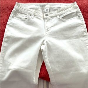 Westport white jeans signature boyfriend fit